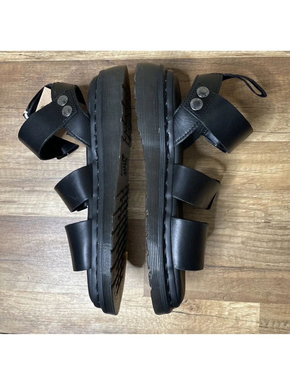 Dr. Martens Gryphon Brando Gladiator Sandals in Black EU 36 Women's Size 5